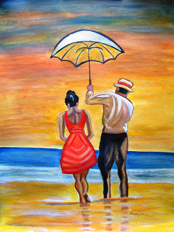 ROMANCE ON THE BEACH